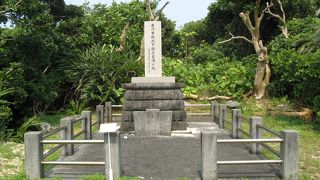 石灰岩が陥没してできた天然の壕