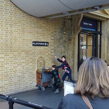 お馴染みのポーズで。