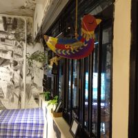 フロント奥のリビング