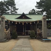 歴史のある神社です