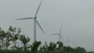 以前はフェリーで、今は橋が出来て車で渡ることが出来ます。