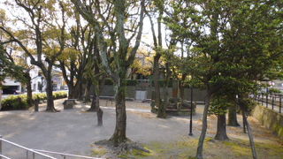 西郷の誕生地そば