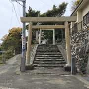 神功皇后所縁の神社だそうです。～美多羅志（みたらし）神社～