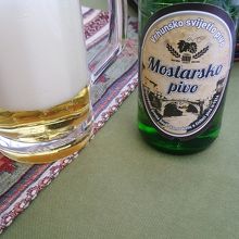 モスタルの地ビール