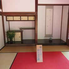 明治天皇滞在の部屋