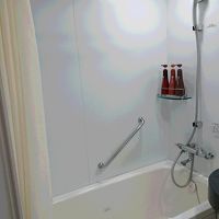 LEDライトのバスルーム