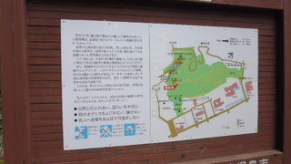 展望台もある公園