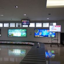 福島空港の到着ロビー