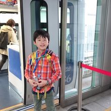 新橋駅終点に着きました