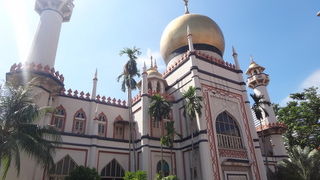 こじんまりとしたモスク