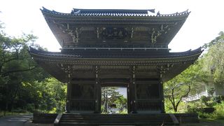 謙信公の墓所がある