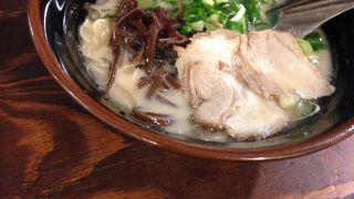 本格的な博多ラーメン