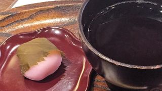 茶屋セットでひと休み