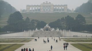 噴水はとまってます