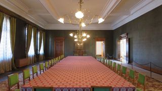 つかの間の内部見学