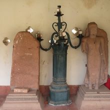 展示されています