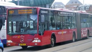 スキポール空港⇔ライツェ広場 バス移動