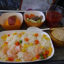 復路の機内食