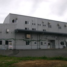 正面から見た工場の外観