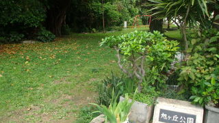 史跡巡りにも景観を楽しむのにも良い公園です