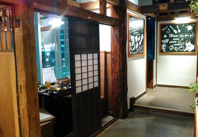 ボリューミーな個室の居酒屋さん