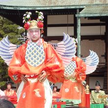 雅楽の公演がありました