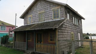 かわいらしい家が多くあります