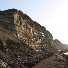 太陽でまぶしかったけど、絶壁具合がすごかったです
