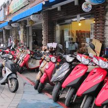 バイクのレンタル屋