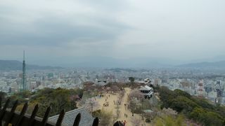 松山市内の景観が楽しめる名所