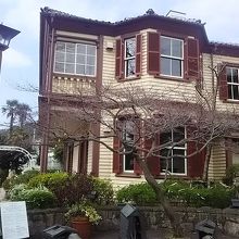 存在感のある建物です。