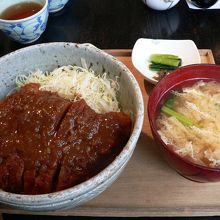 味噌カツ丼