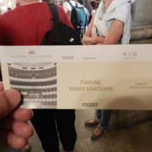 内部見学ツアーは７．５ユーロでした
