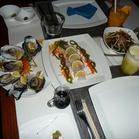 ザ・コーブにて　新鮮でおいしい料理