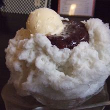 ココナッツミルク氷