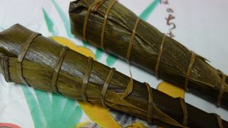 豆餅はもちろんMUST。この季節なら「ちまき」もどうぞ。