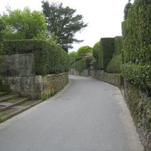 武家屋敷どおり