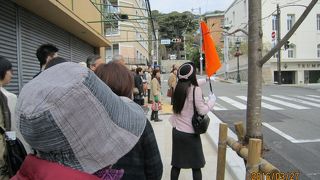雰囲気は良いけど、夏はキツイ坂道かな～