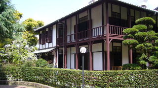 同志社創立者の旧邸宅です