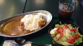 あえてバーガーでないカレーを食す