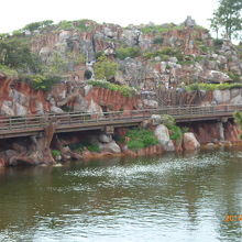 船内からの景色です