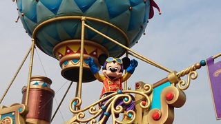 香港ディズニーランドのパレード♪