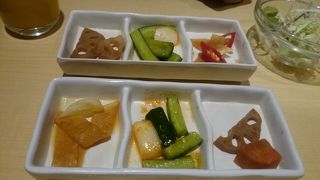 ランチメニューが豊富