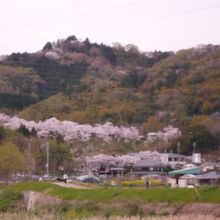 遠くから見た摂津峡公園
