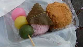 定番の和菓子も美味しい！