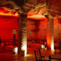 ライトアップされるとムード満点