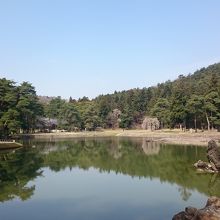 毛越寺のシンボル