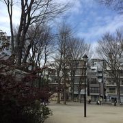 坂の下の公園