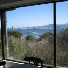 ティールームからのながめ