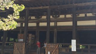 豊臣秀吉建立の未完成大経堂